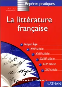La Littérature française (éd. Nathan)