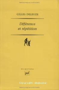 Différence et répétition