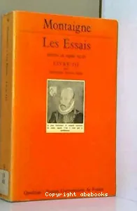 Les Essais III