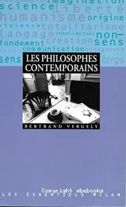 Les Philosophes contemporains