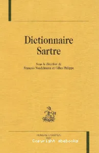 Dictionnaire Sartre