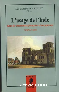 Usages de l'Inde dans les littératures française et européenne