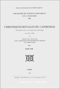 Chroniques royales du Cambodge (de 1594 à 1677)