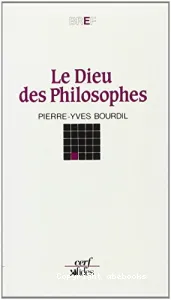 Le Dieu des philosophes