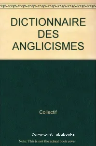 Dictionnaire des anglicismes (Larousse)